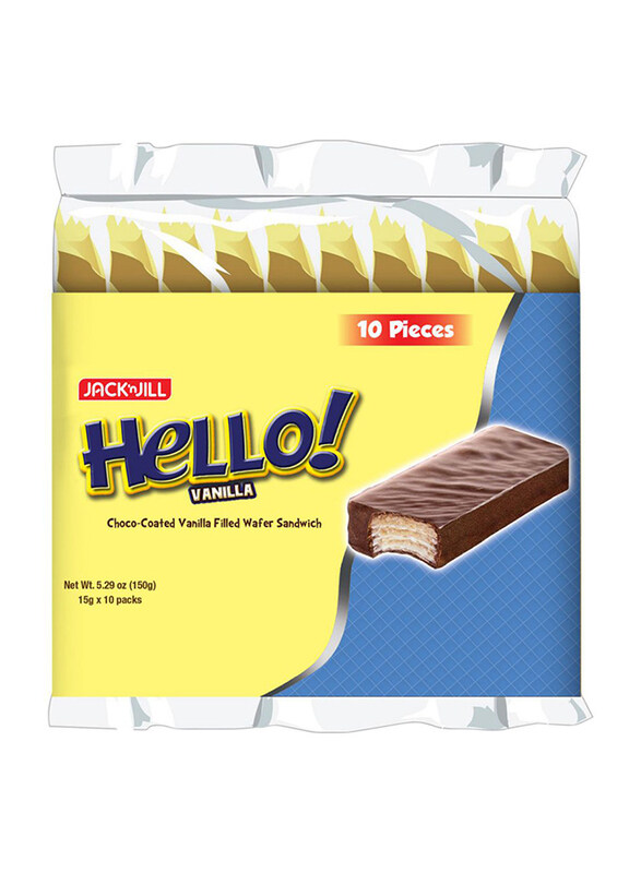 

Jack & Jill Hello Vanilla Wafer Sandwich, 150g