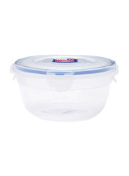 Lock & Lock Round Salad Bowl, HSM944, 850ml, Clear/Blue