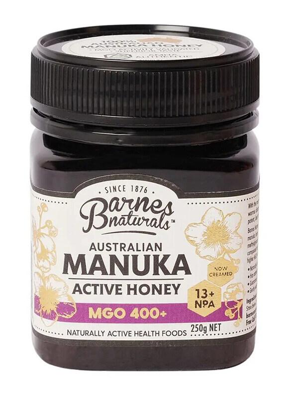 

Barnes Naturals Australian Manuka Active Honey Mgo-400, 250g