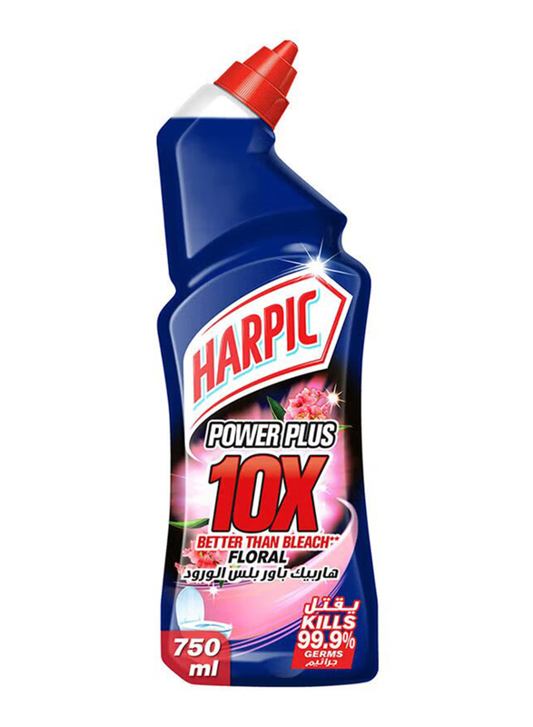 Harpic Fresh Power Plus Floral Fragrance Toilet Cleaner, 750ml
