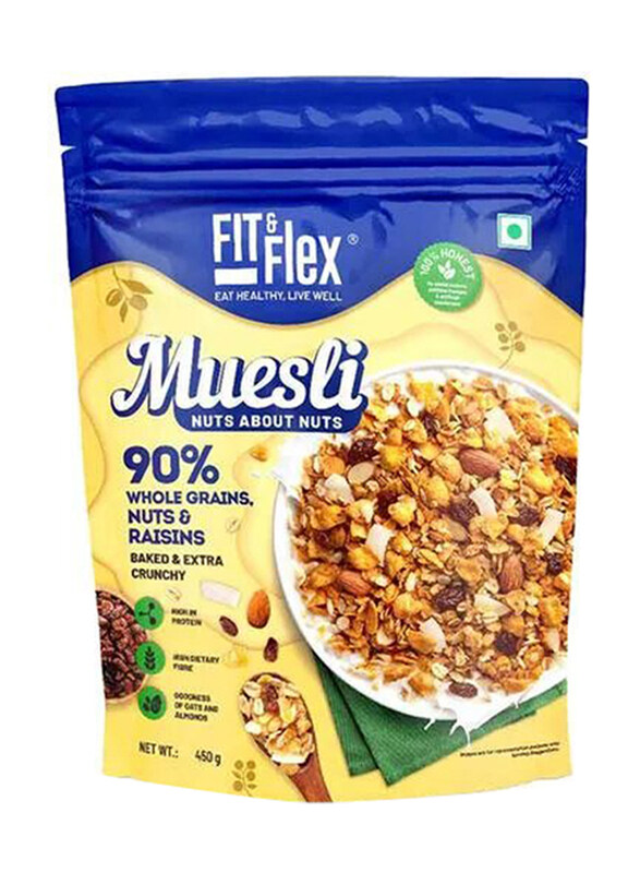 

Fit & Flex Nuts About Nuts Baked Muesli, 450g
