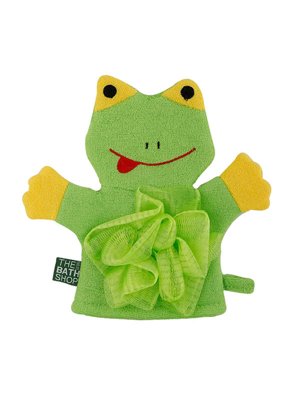 The Bath Shop Cartoon Series Gloves, Green, 1 Piece