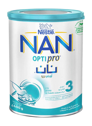 Nestle Nan Optipro 3 Milk Growing-Up Milk Formula, 1-3 Years, 400g
