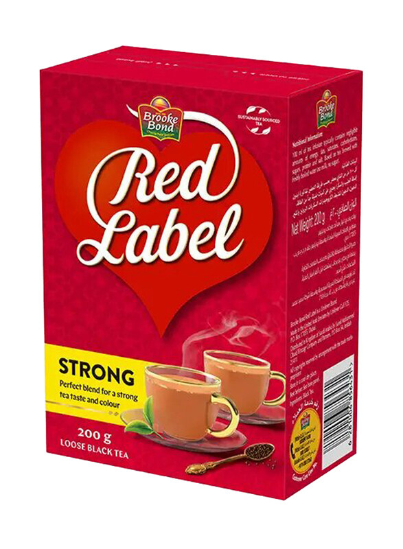 

Brooke Bond Red Label Black Loose Tea, 200g