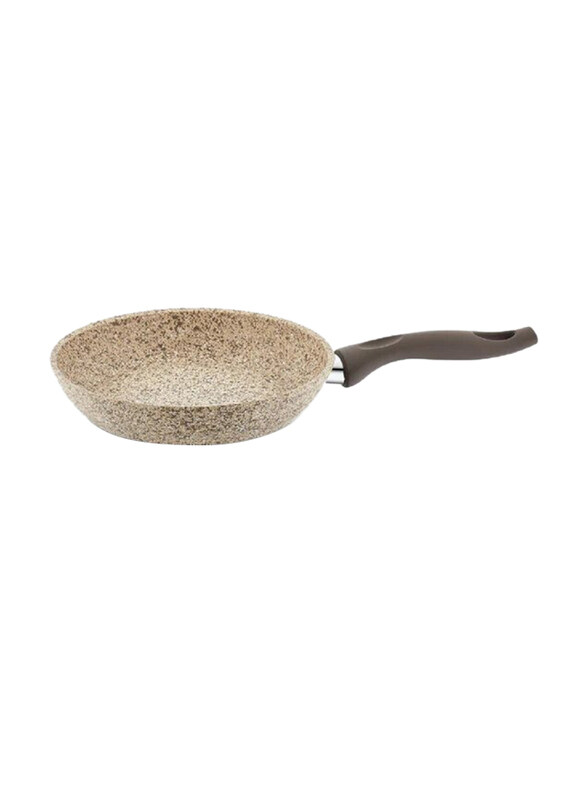 

Falez 22cm Creamy Granite Fry Pan, Brown