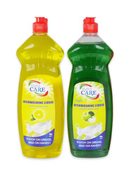 Euro Care Dishwash Liquid, 2 x 1 Liter