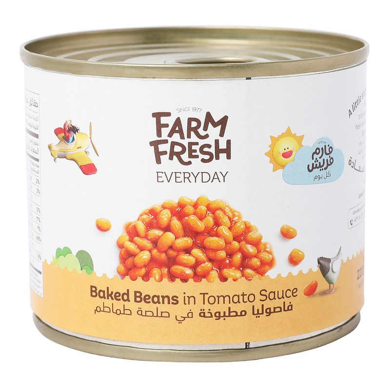 Farm Fresh Everyday Baked Beans in Tomato Sauce, 220g