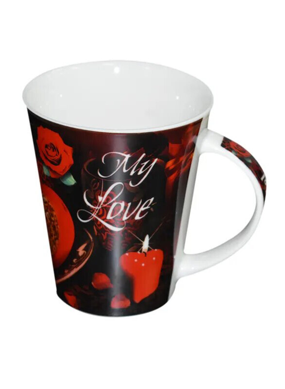 

Ascot 40 Ltr Love Bone Mug, Multicolour