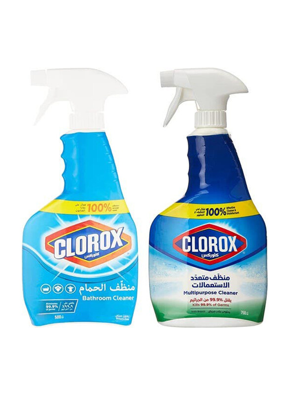 

Clorox Trigg Bathroom Cleaner & Multi-Purpose Cleaner, 2 Pieces