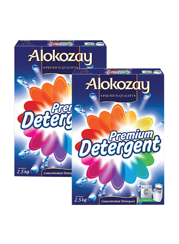 

Alokozay Premium Detergent Auto, 2 x 2.5 Kg