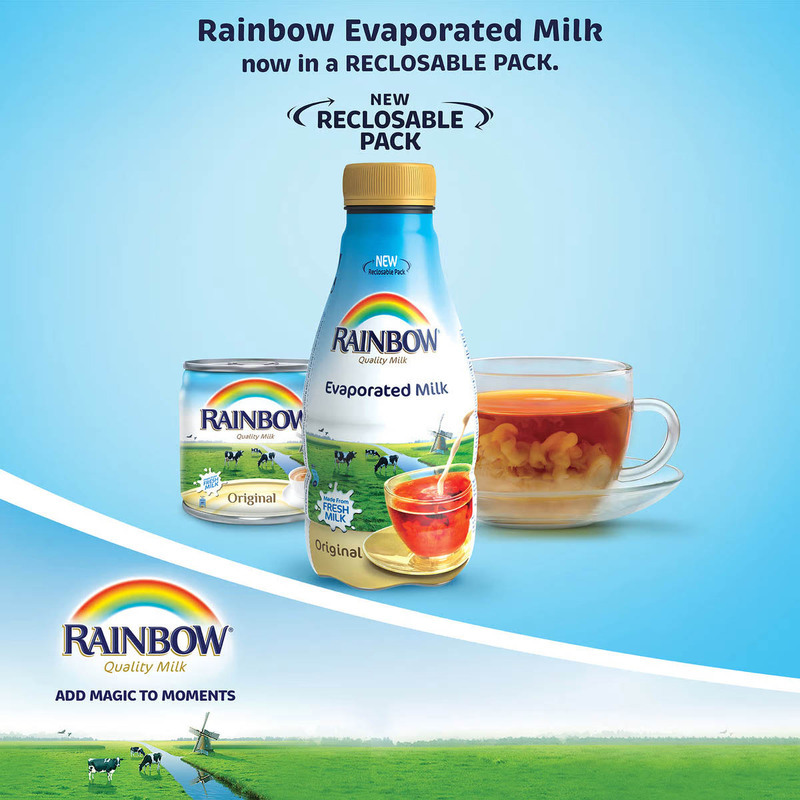 Rainbow Evaporated Milk - 3 x 270ml