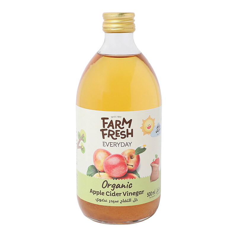

Farm Fresh Everyday Organic Apple Cider Vinegar, 500ml
