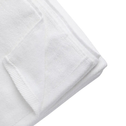 Canon Hotel Line Bath Towel, 90 x 178cm, White