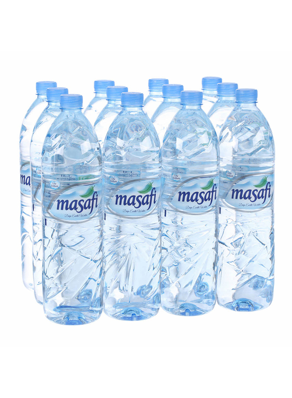 Masafi Mineral Water, 12 x 1.5L