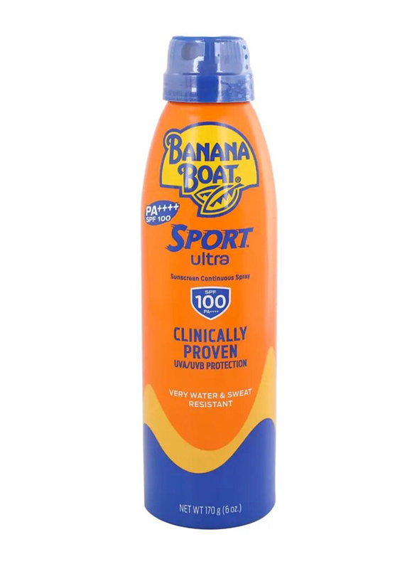 Banana Boat Ultra Sport Clear Sunscreen Spray, 170gm