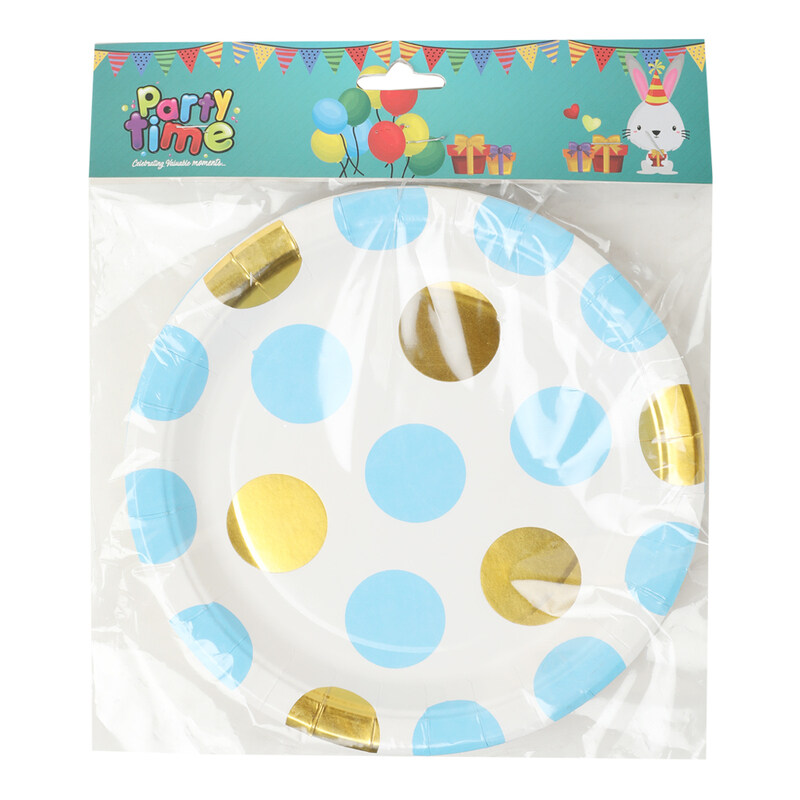 

Party Time Plates, 9-inch, 10 Pieces, White