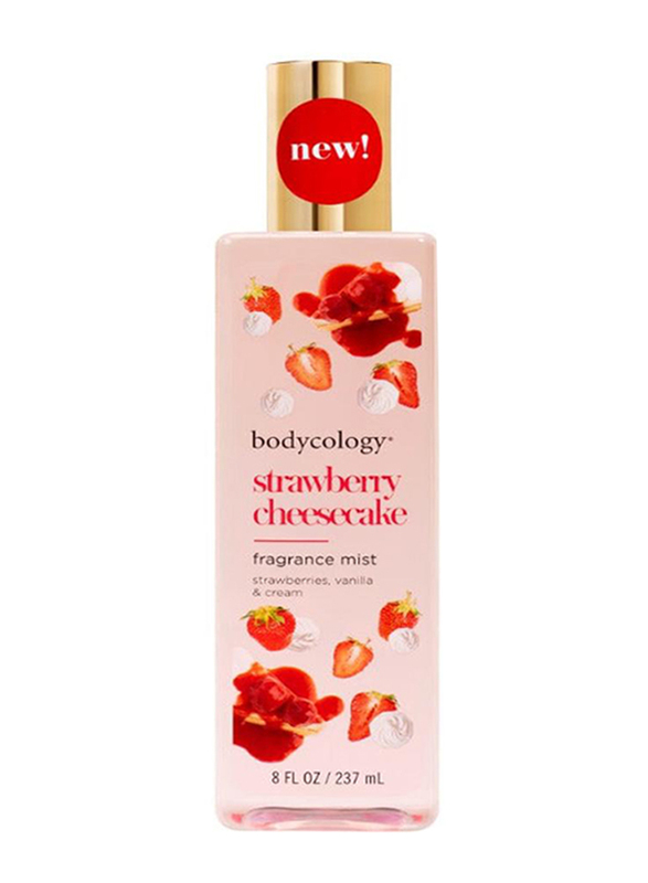 Bodycology Strawberry Cheescake Fragrance Mist, 237ml