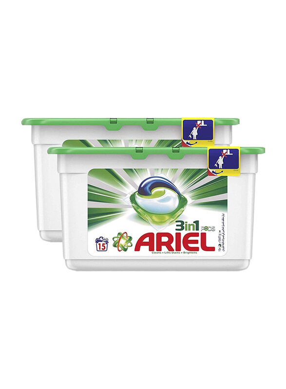 

Ariel Capsules Reg, Twin Pack, 15 x 28.8g