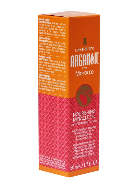 Lee Stafford Nourishing Argan Hair Oil, 50ml