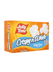 Jolly Time Microwave Natural Crispy White Popcorn, 298g