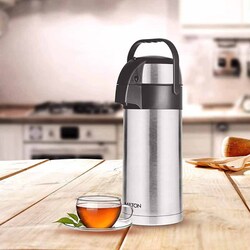 Milton 3.09L Beverage Dispenser Flask, Silver