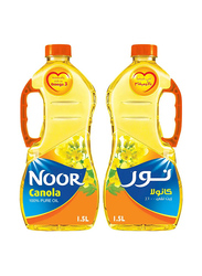 Noor Canola 100% Pure Oil - 2 x 1.5 Ltr