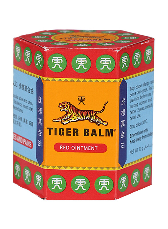 

Tiger Balm Pain Relief Red Ointment, 30gm