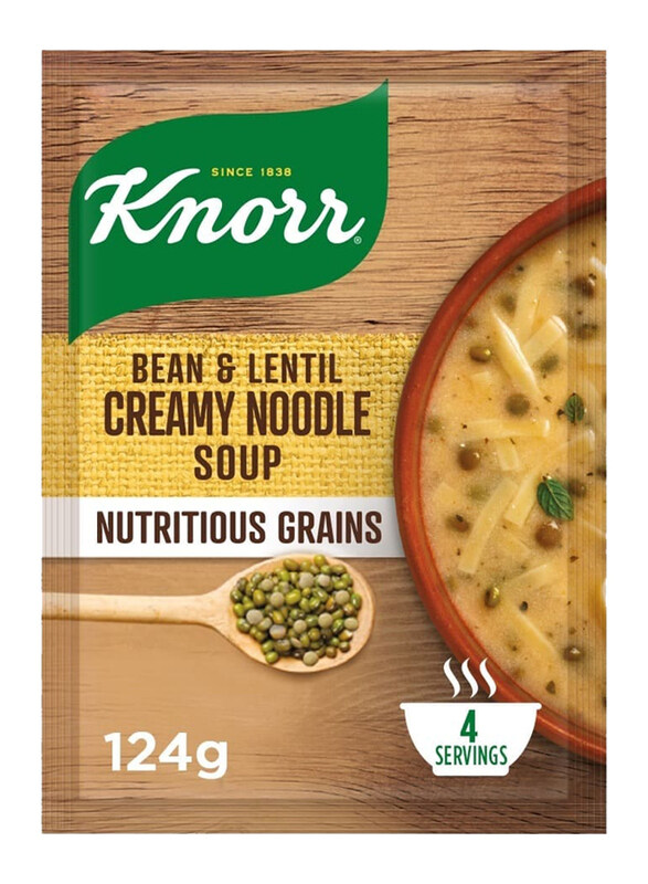 

Knorr Bean & Lentil Creamy Noodle Soup, 124g