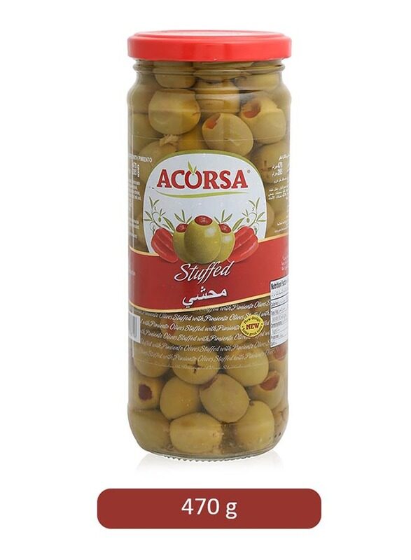 Acorsa Stuffedgreen Olives, 470g