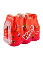 Vimto Strawberry Fruit Flavoured Juice Drink, 6 x 250ml