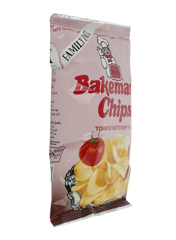

Bakeman's Potato Chips - Tomato Ketchup Flavor - 100g