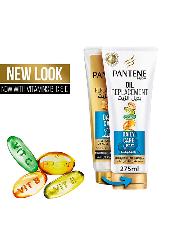 Pantene Daily Care Oil Replacement for All Hair Types, 275ml