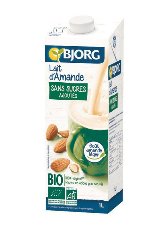 Bjorg Almond Milk with No Sugar, 1 Litre
