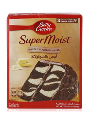 Betty Crocker SuperMoist Cake Mix - White Chocolate Swirl, 500g