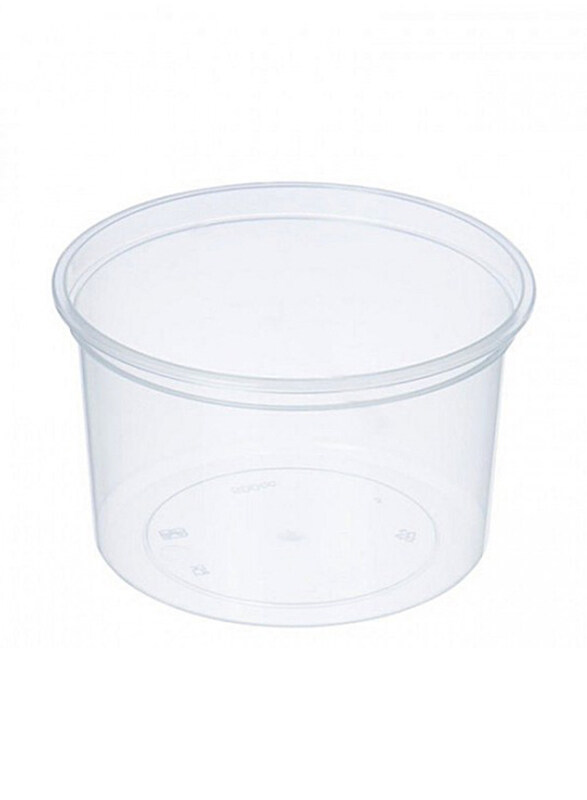 

Co-Op Plastic Disposable Food Container, 5 x 1000ml, Clear