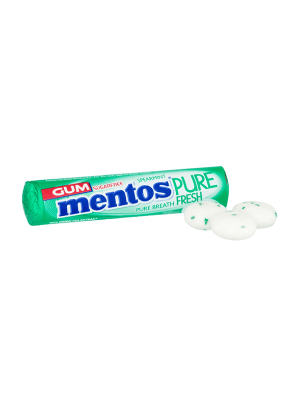 Mentos Chewing Gum Pure Fresh Spearmint, 15.75g