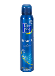 Fa Sport Energizing Fresh Deodorant Body Spray for Men, 200 ml