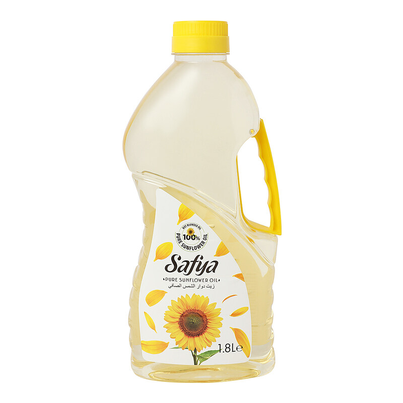 

Safya 100% Pure Sunflower Oil, 1.8 Liters