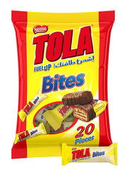 Nestle Tola Milk Chocolate and Caramel Wafer Bites, 160g
