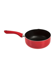 Sweet Home Aluminium Round Sauce Pan, Red