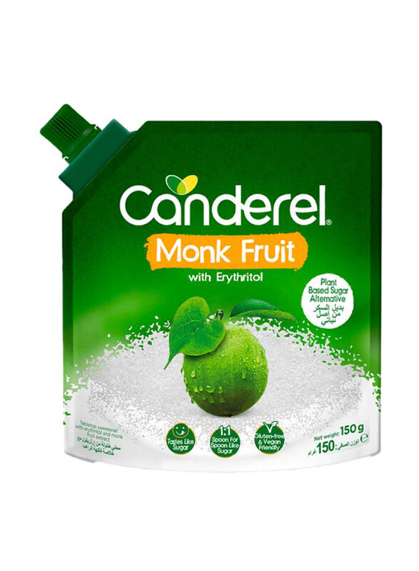 

Canderel Monk Fruit With Erythitol Sweetener, 150g