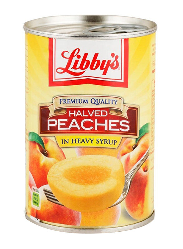 

Libby's Cling Peach Halves Canned Food, 420g