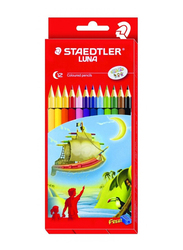 Staedtler Luna Color Pencil with Sharpner, 12 Pieces, Multicolour