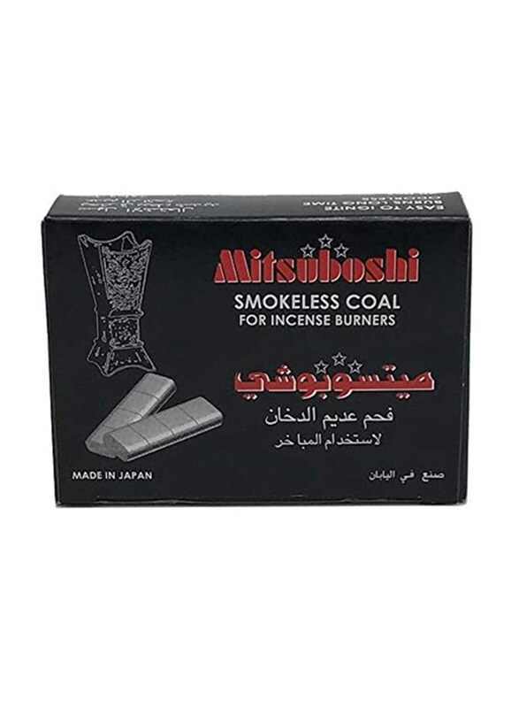 

Mitsuboshi 96-Piece Smokeless Coal, Grey