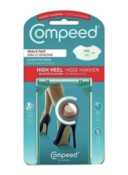 Compeed High Heel Blister Plasters, 5 Patches, Multicolour