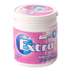 Wrigley's Extra Bubblemint Sugarfree Chewing Gum, 60 Pieces