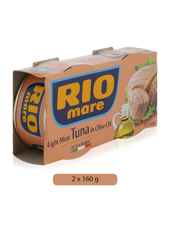 

Rio Mare Light Meat Tuna in Olive Oil - 2 x 160g