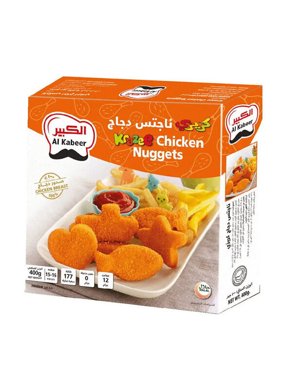 

Al Kabeer Krazy Nuggets, 400g