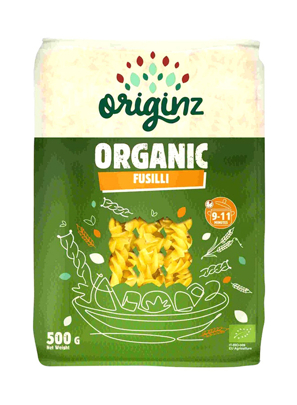 Originz Organic Fusilli Pasta, 500g