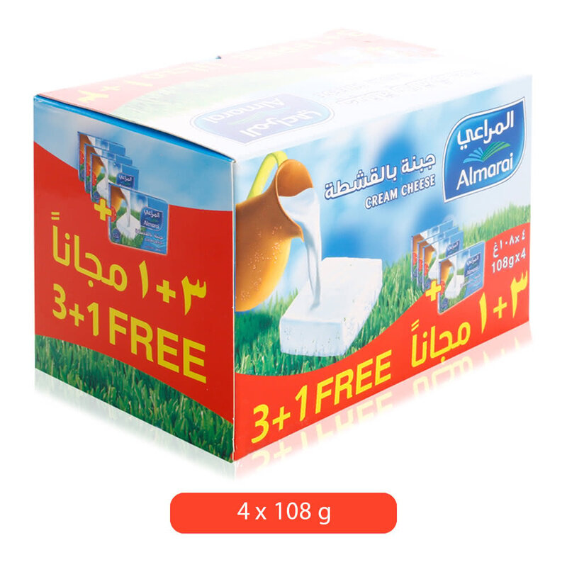 

Al Marai Almarai Cream Cheese - 4 x 108 g